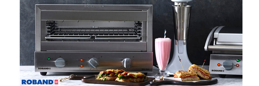Roband GMX810 & GMX810G 8 Slice Toaster - Steel & Glass versions